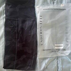 Underoutfit Black Camouflage Leggings